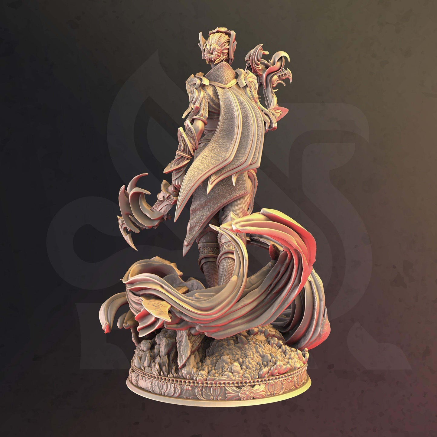 Elven Spellsword - Rylena - 3D Printed Resin RPG/Tabletop/Boardgames Miniature DM Stash