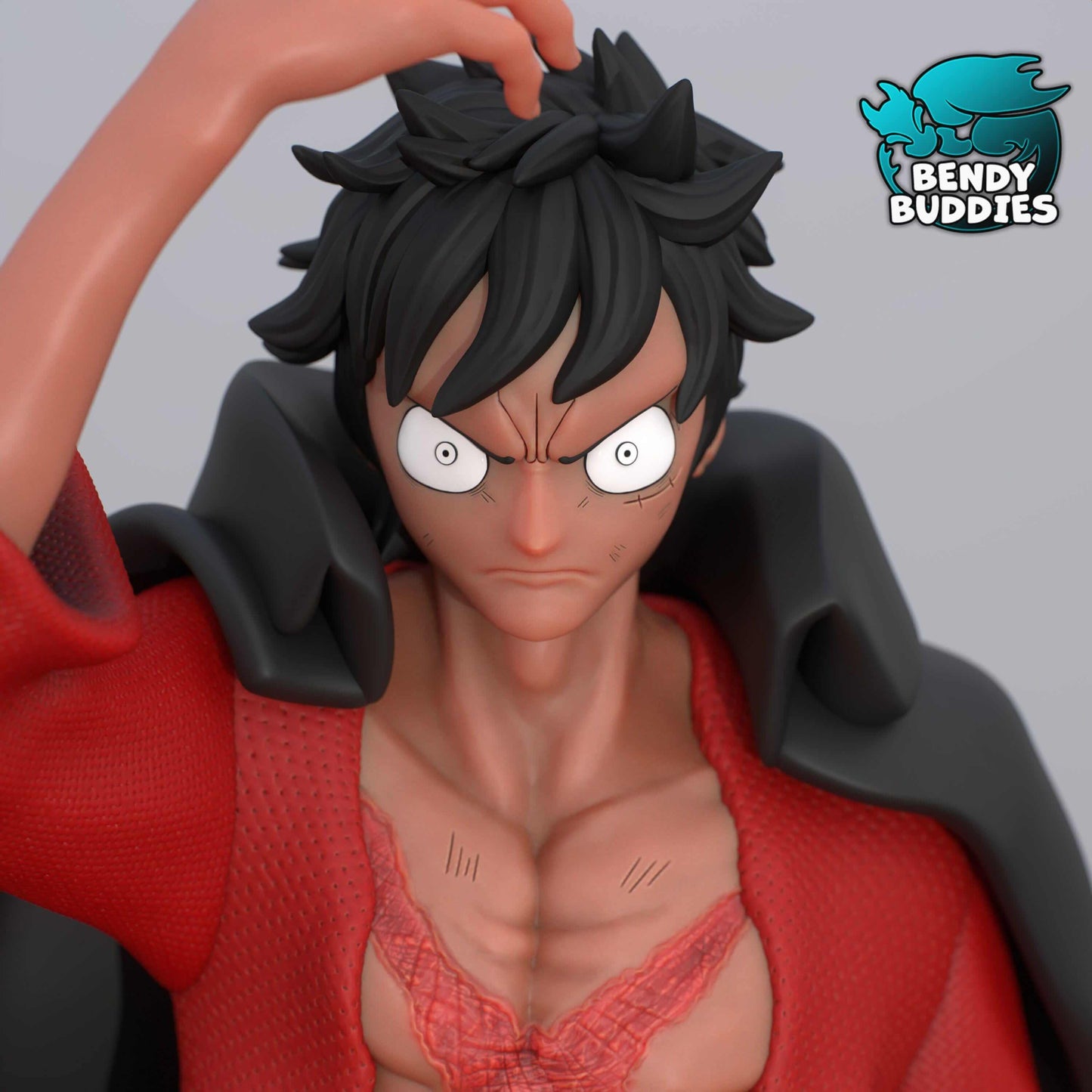 Luffy - One Piece - Collectible Fanart Statue - Bendy Buddies