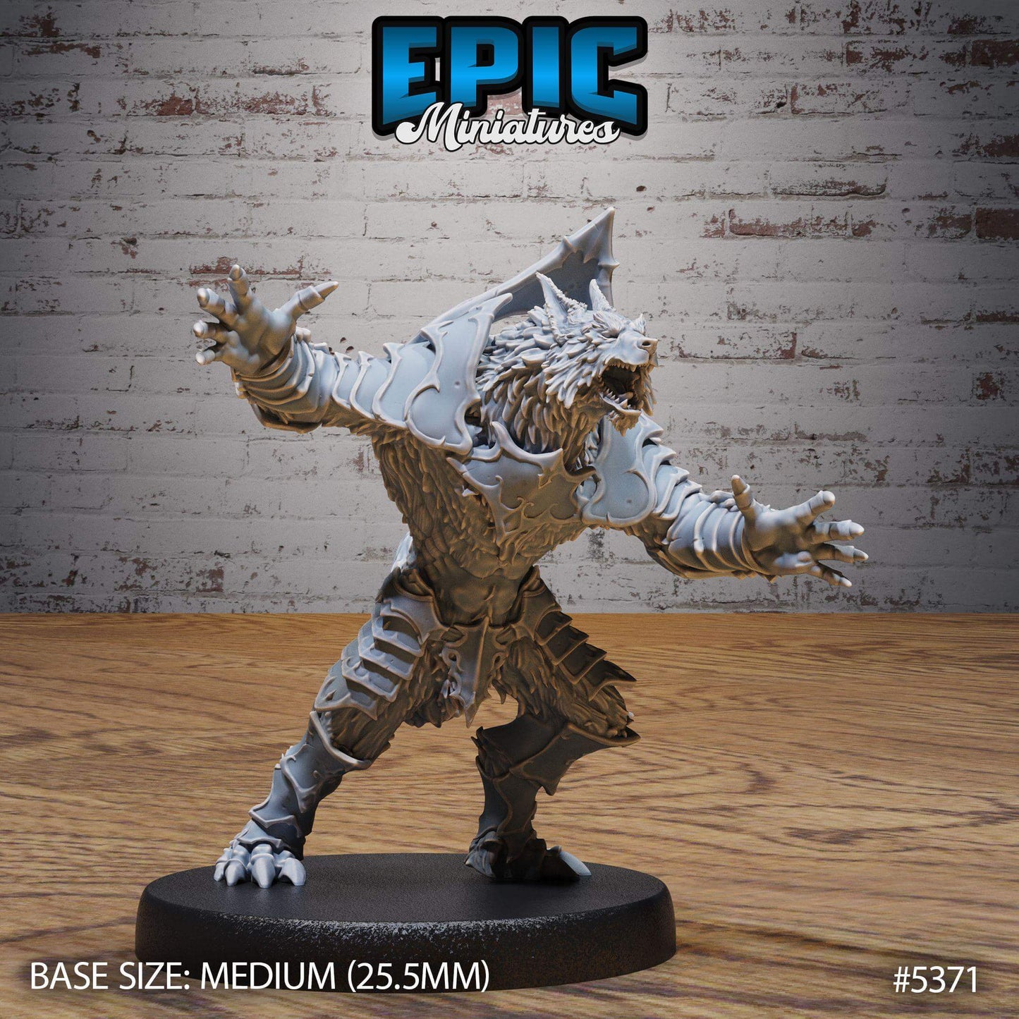 Werewolf Warrior Set - D&D Epic Miniatures and Dragons