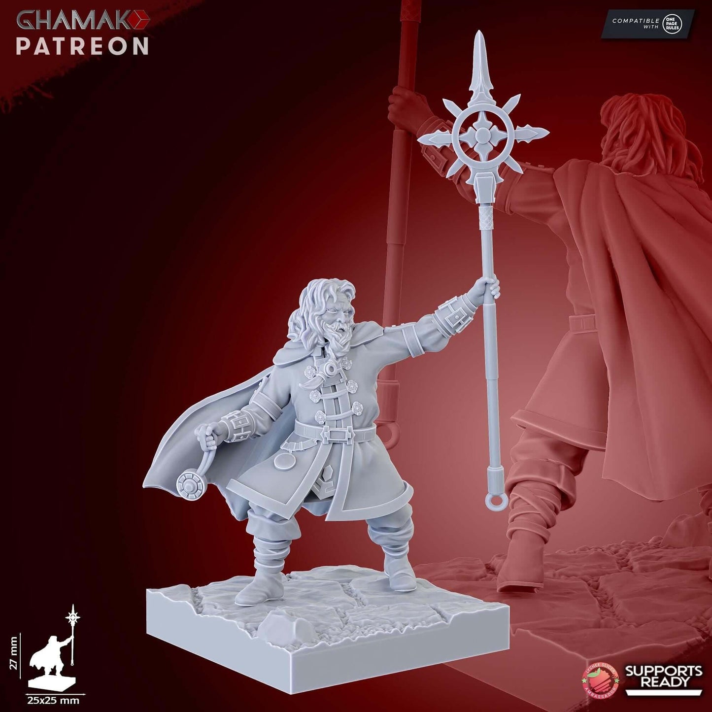Wizard of the Citadel - Miniatures by Ghamak