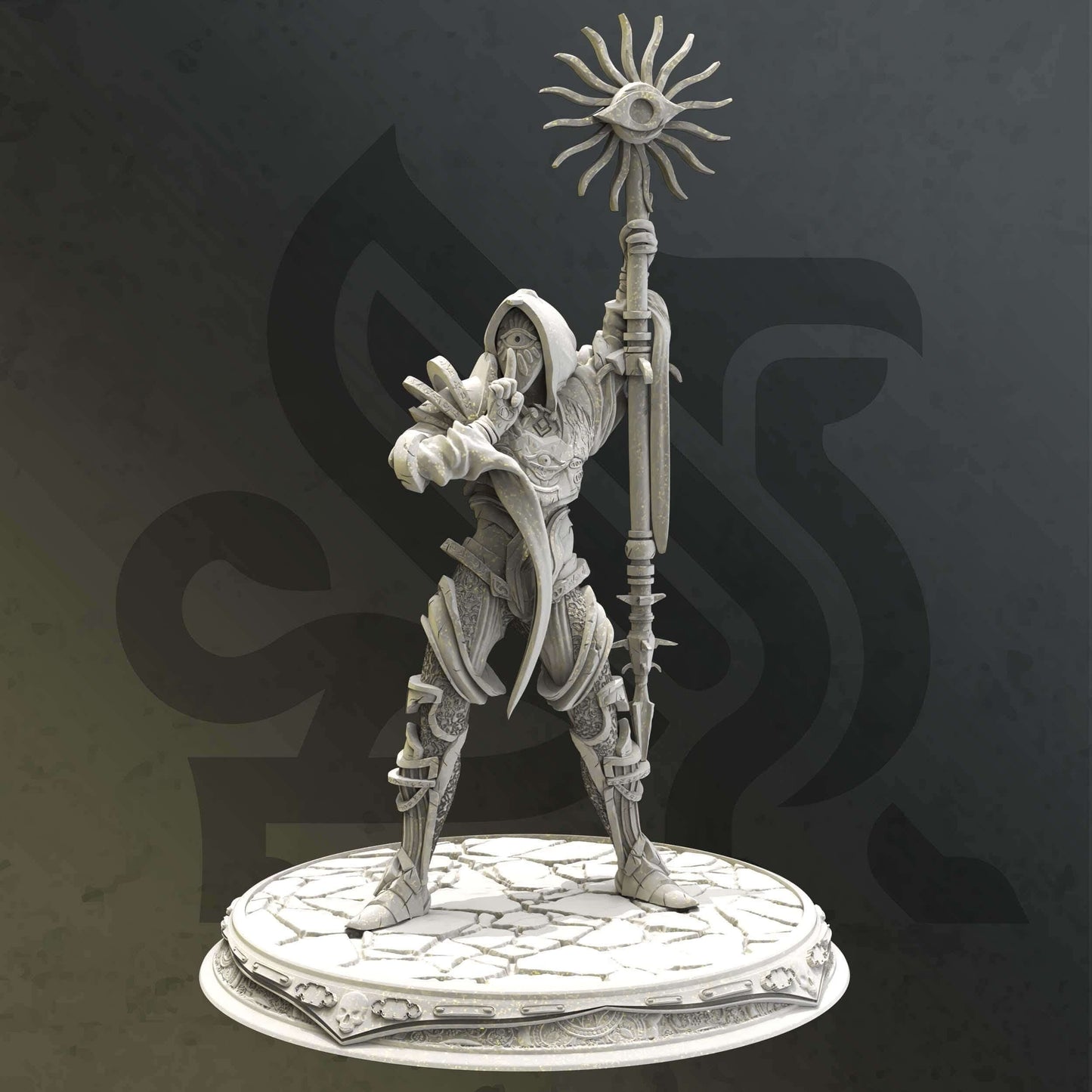 Divine of Secrets - Seroca - 3D Printed Resin RPG/Tabletop/Boardgames Miniature DM Stash