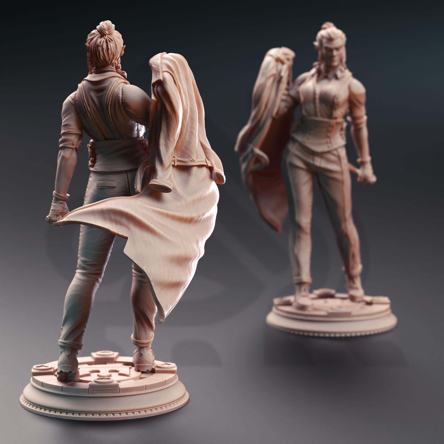 Goliath Boxer - Ygris "Darling" Skullsplitter - 3D Printed Resin RPG/Tabletop/Boardgames Miniature DM Stash