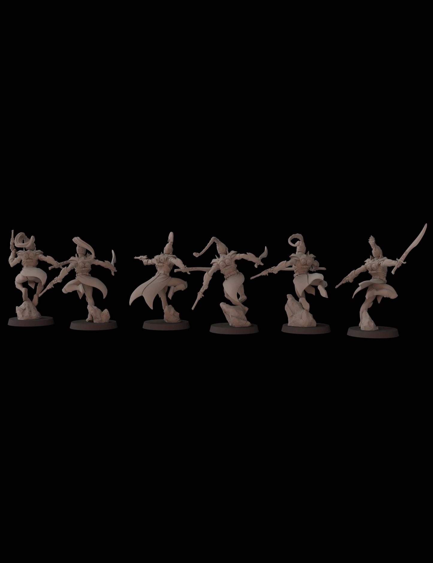 Aeterni Battledancers - Aeldari Proxy - Fantasy Cult Miniatures