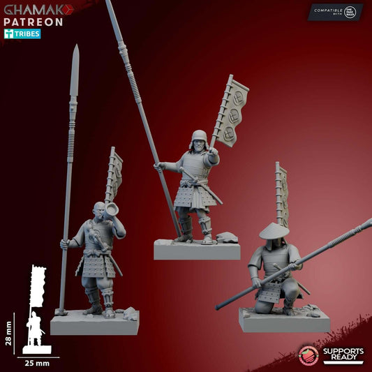 Ashigaru Oda Yari - Ghamak Miniatures