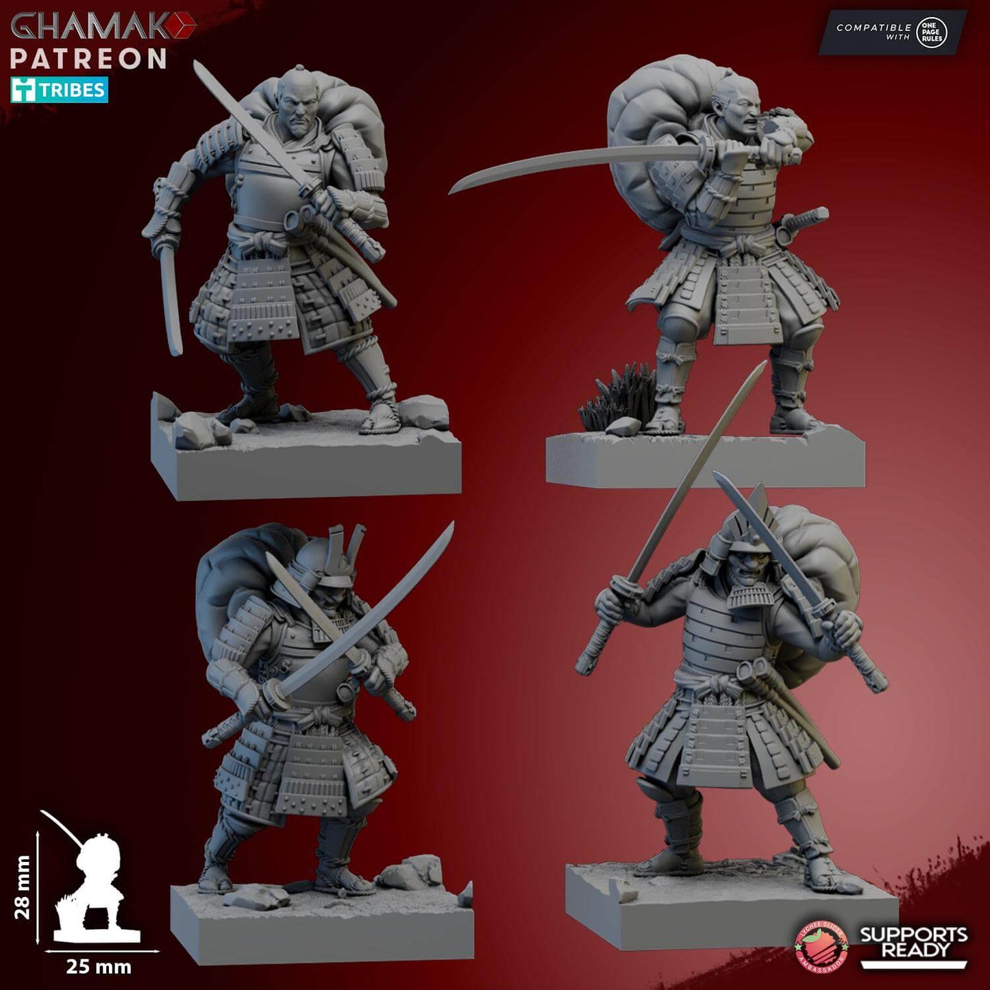Katana Samurai - Ghamak Miniatures