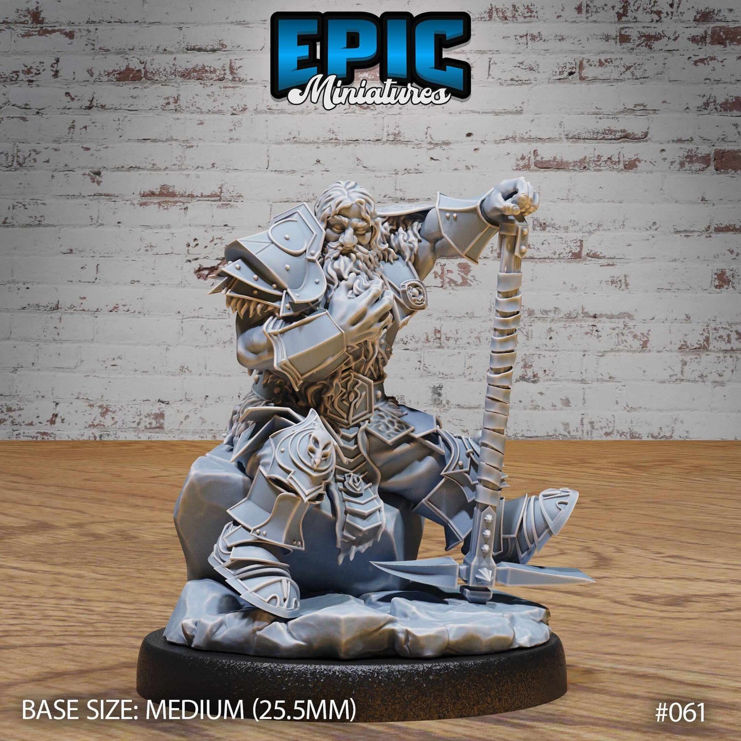 Royal Dwarf Set - D&D Epic Miniatures and Dragons