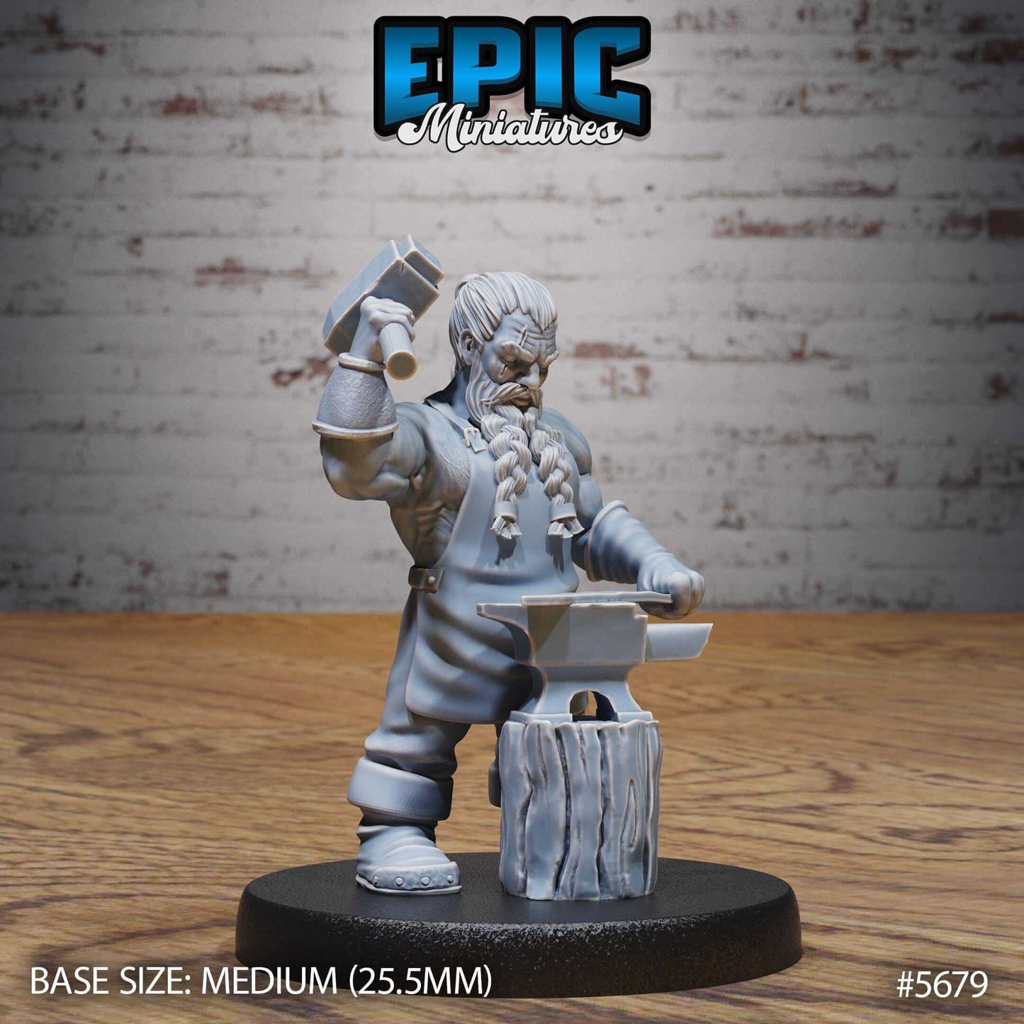 Mighty Dwarf Set - Epic Miniatures - Dungeons and Dragons