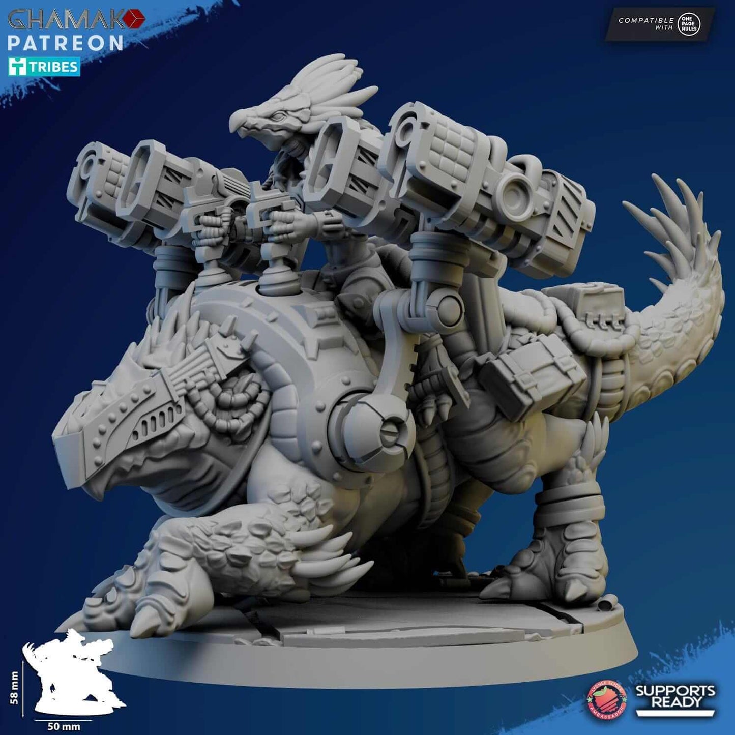 Ravok Cannons -Krootox - Kroot Proxies - Ghamak Miniatures