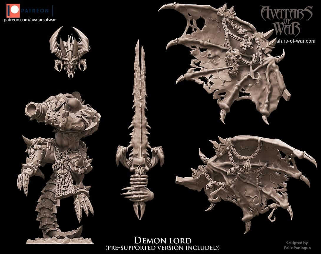 Daemon Lord of Wrath - Avatars of War