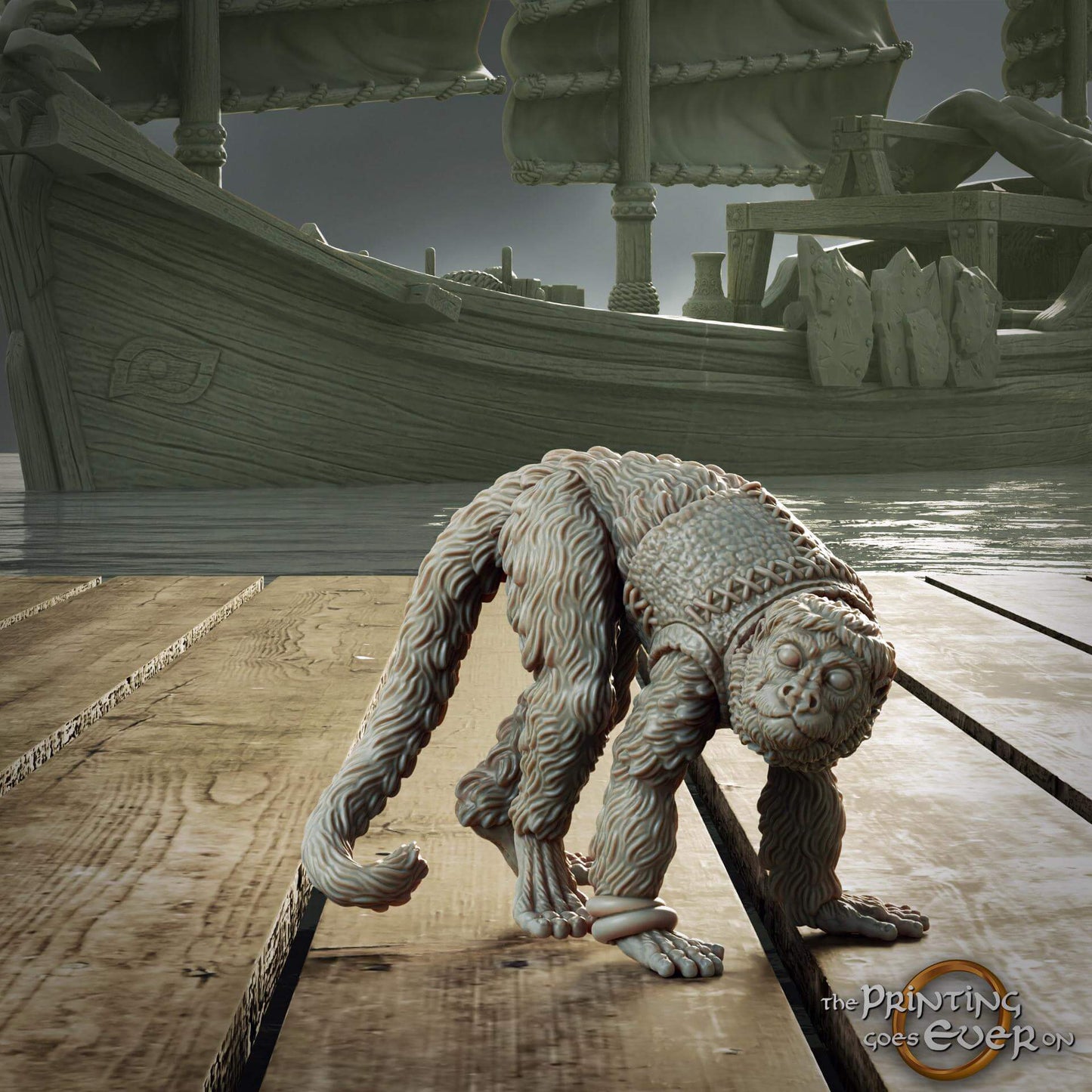 Pirate Monkey - Tides of Terror - The Printing Goes Ever On