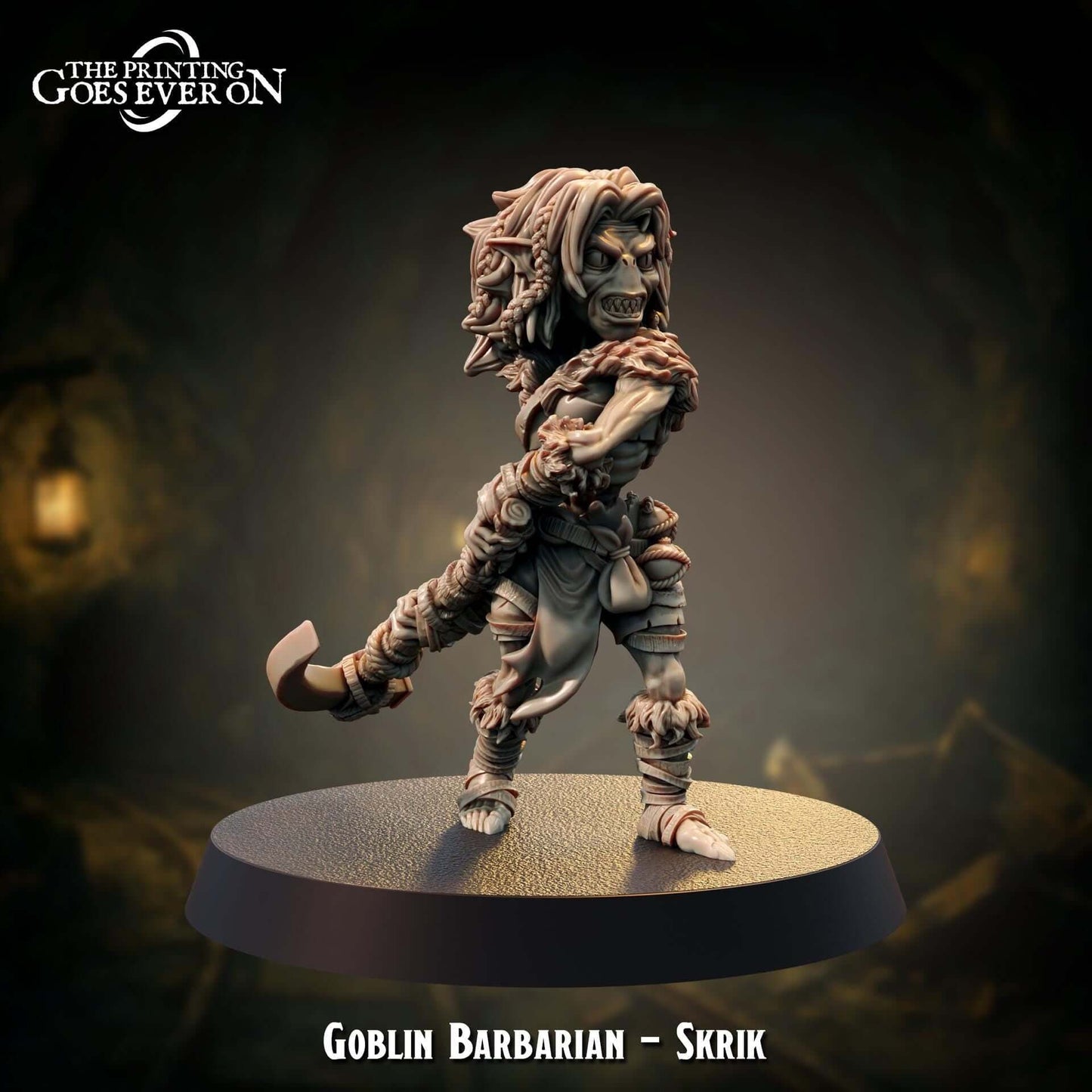 Goblin Barbarian Skrik - Rolling in the Deep - The Printing Goes Ever On