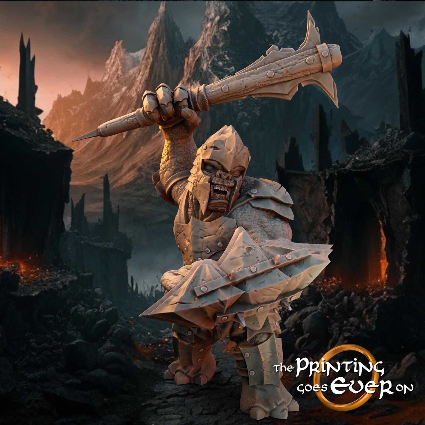 War Troll - Rolling in the Deep - The Printing Goes Ever On