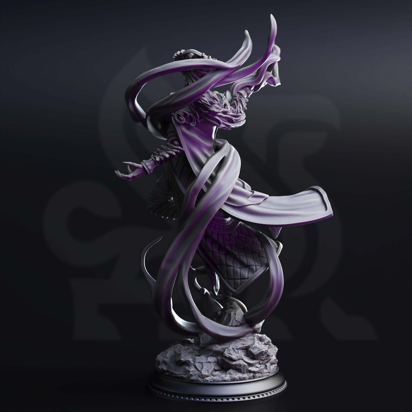 Planar Sorceress - Zarinda - 3D Printed Resin RPG/Tabletop/Boardgames Miniature DM Stash