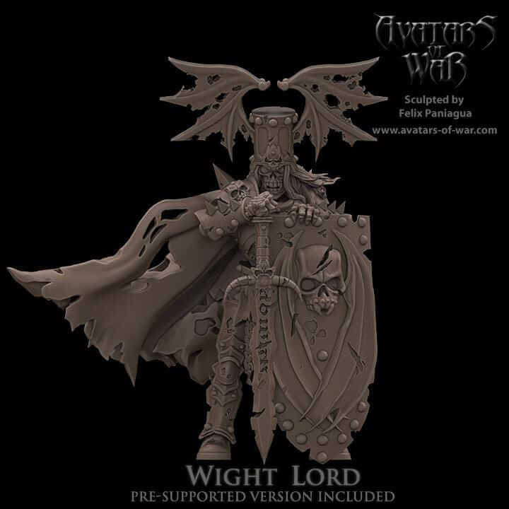 Wight Lord with sword and shield - Avatars of War
