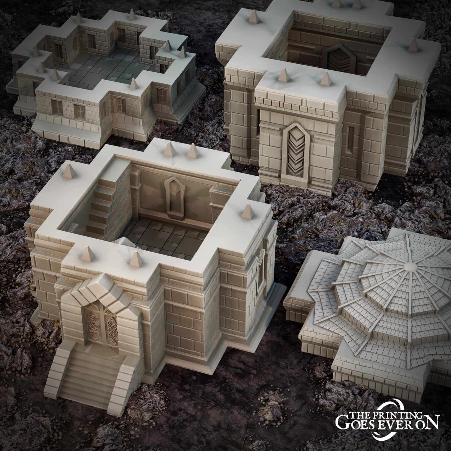 Dwarven Barracks - Tales of the Deep - The Printing Goes Ever On