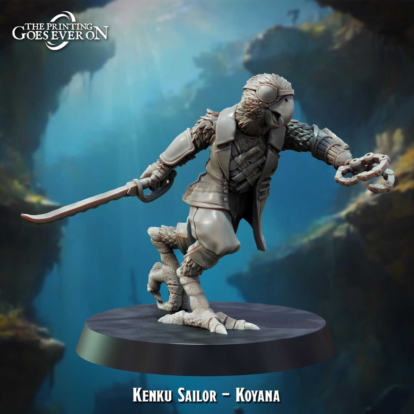 Kenku Sailor Koyana - Tides of Terror - The Printing Goes Ever On