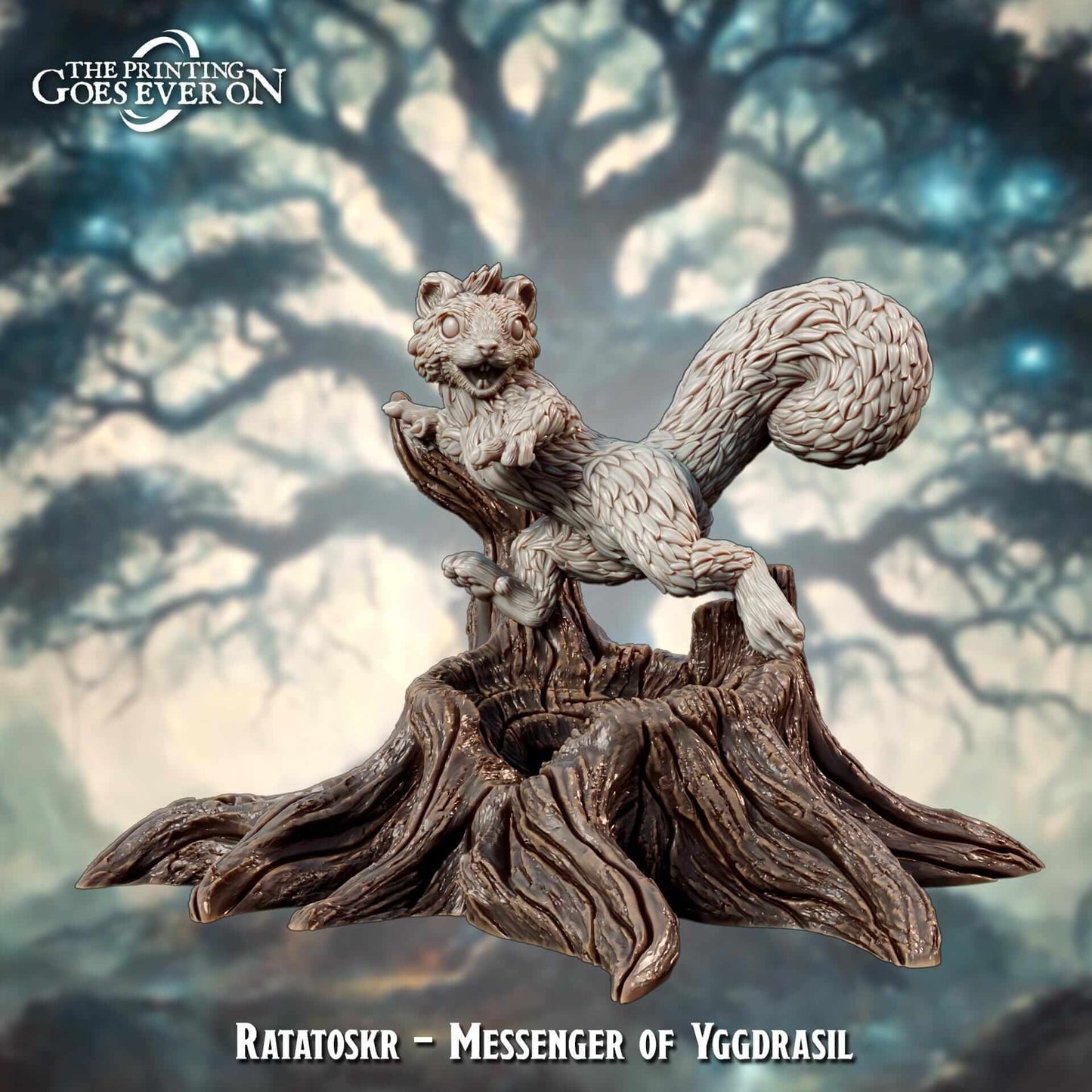 Ratatoskr Messenger of Yggrasil - Asgard Amusement - The Printing Goes Ever On