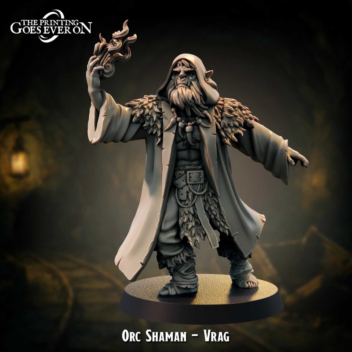Orc Shaman Vrag - Rolling in the Deep - The Printing Goes Ever On