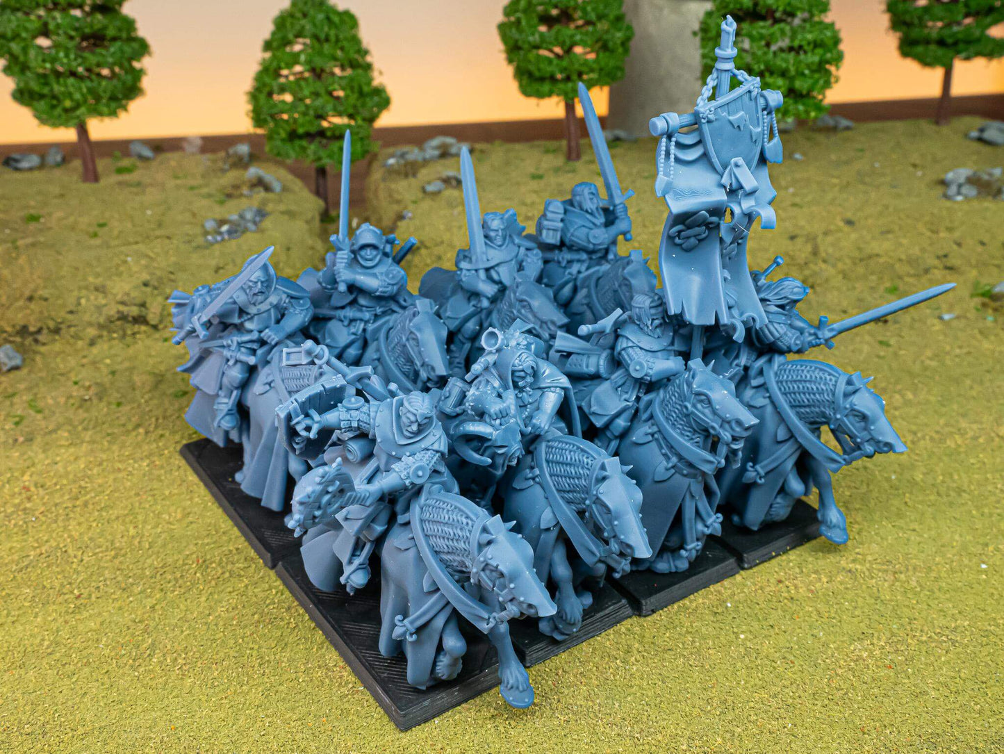 Gallia Questing Knights - Highlands Miniatures - Breton Proxies