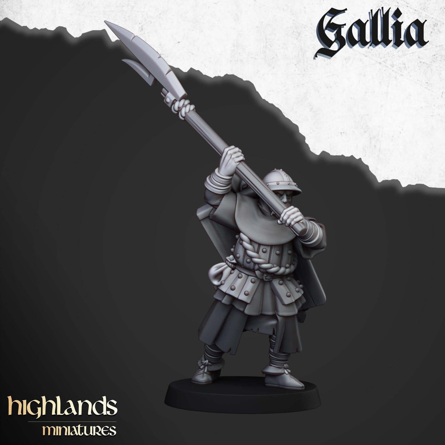 Gallia Men at Arms - Highlands Miniatures - Breton Proxies