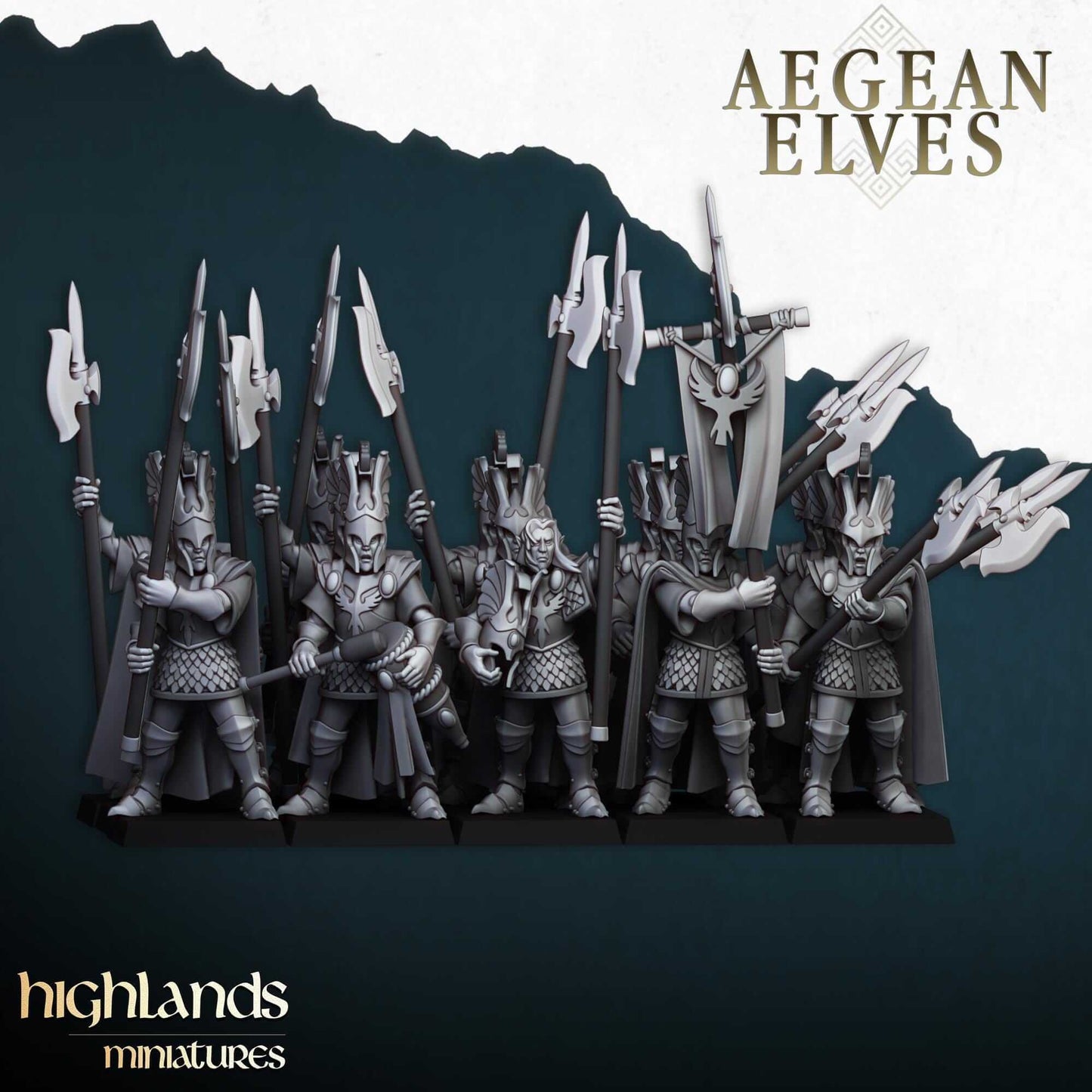 Aegean Mycenaean Guard - Highlands Miniatures