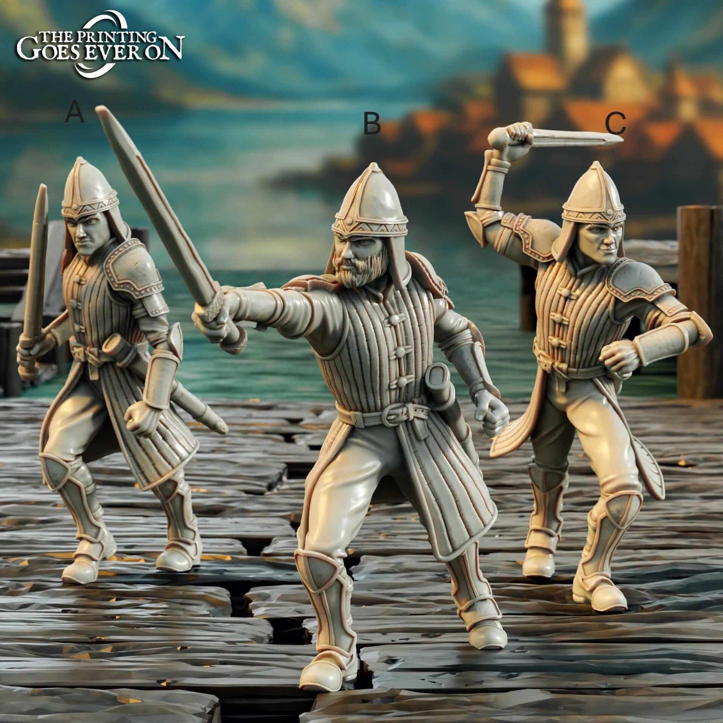 Driftport Swordsmen - Driftport Town - Episode V - The Printing Goes Ever On