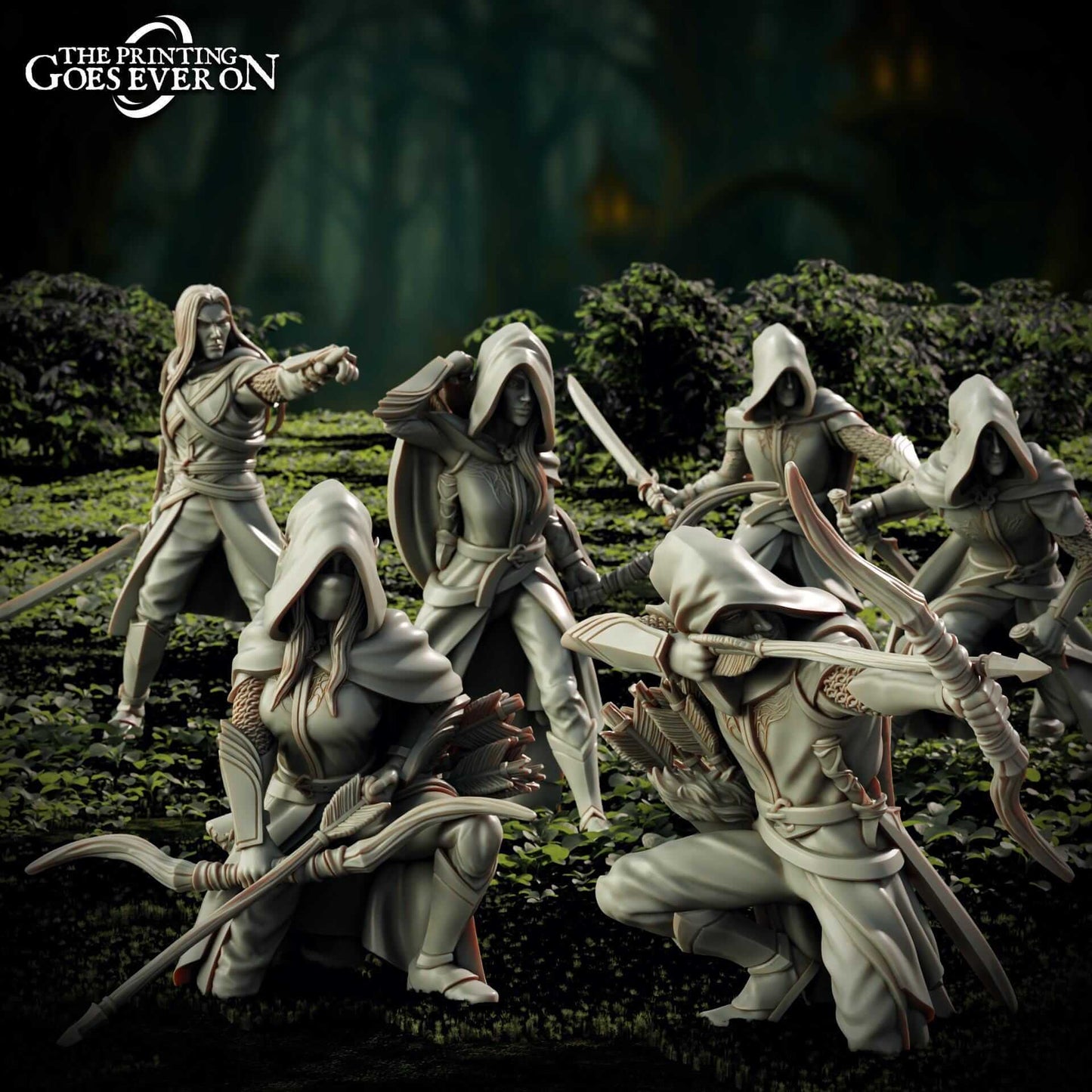 Elderwood Elven Rangers - Elderwood Elves - Episode IV- The Printing Goes Ever On