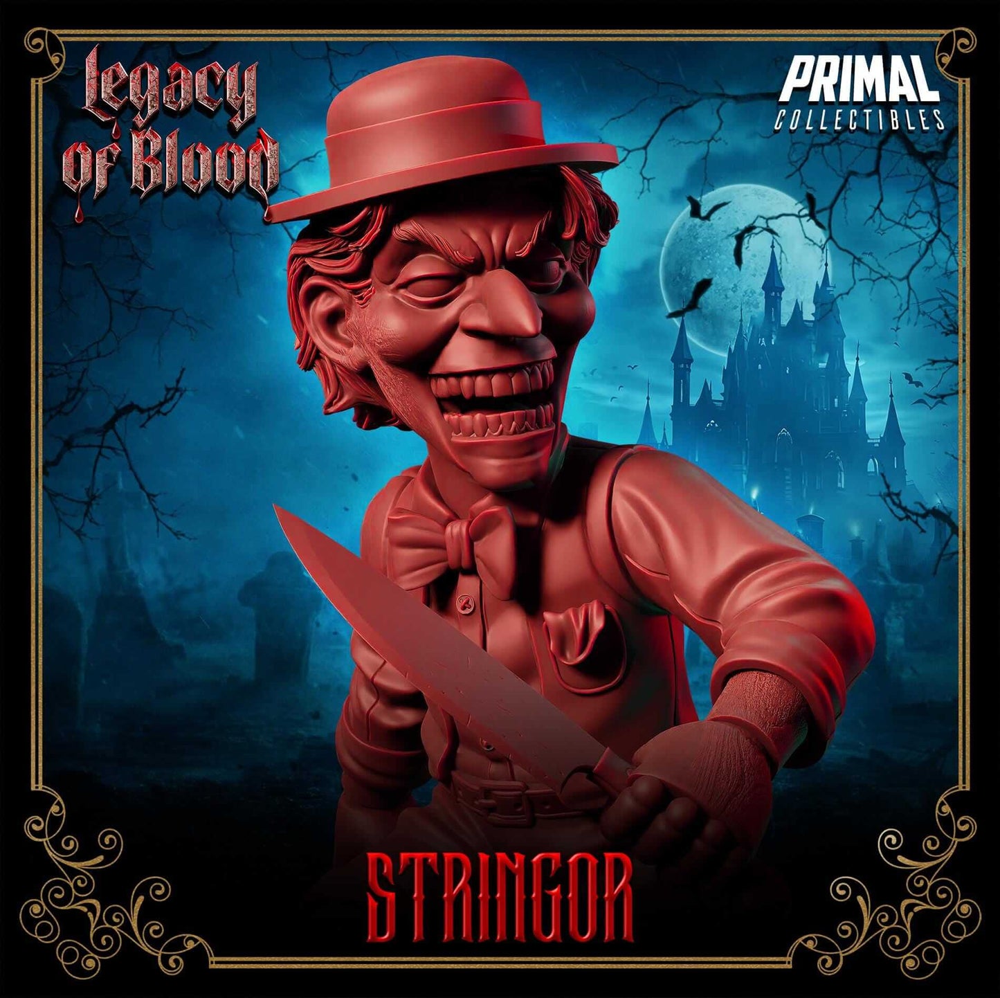 Stringor - Legacy of Blood 3D Printed Resin RPG/Tabletop/Boardgames Miniature Primal Collectibles
