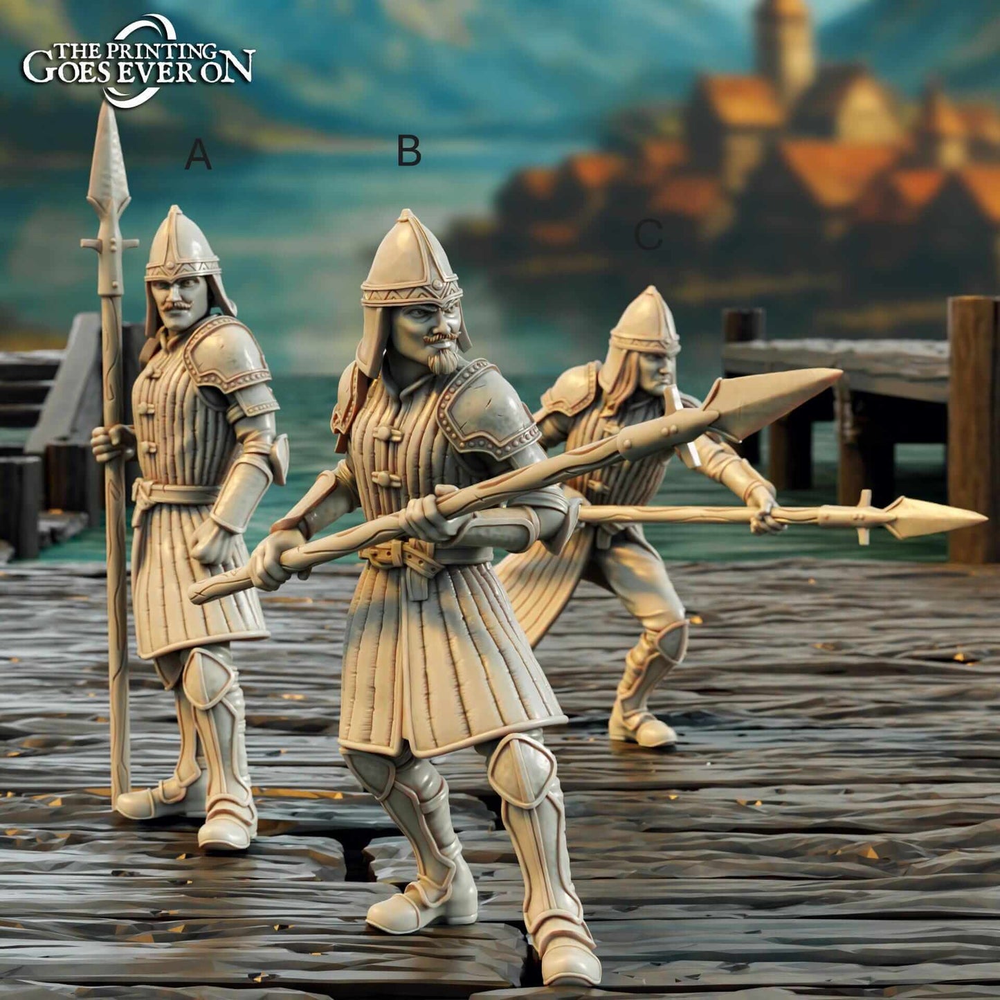 Driftport Spearmen - Driftport Town - Episode V - The Printing Goes Ever On