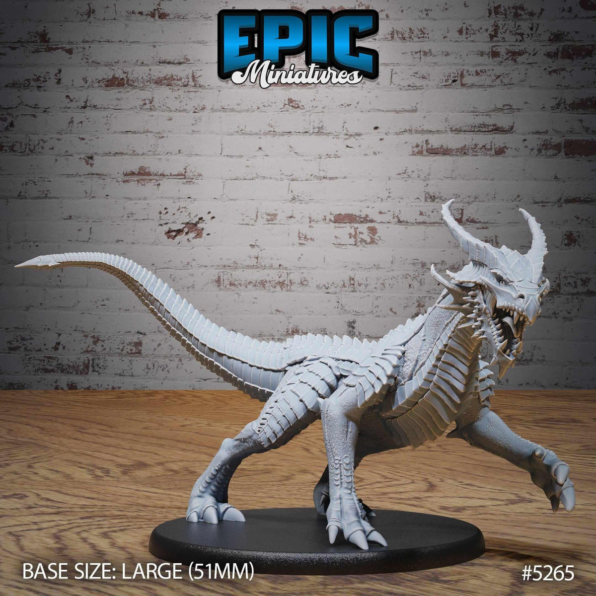 Guard Drakes Copper - D&D Epic Miniatures   and Dragons