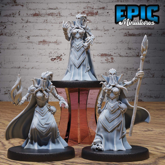 Mind Eater Female Set - D&D Epic Miniatures   and Dragons