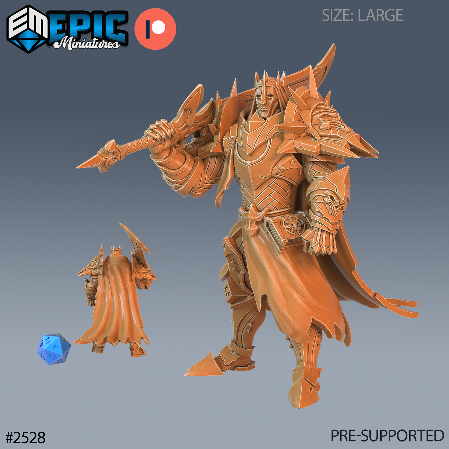 3D Resin Miniature Heavenly Guard - D&D Epic Miniatures