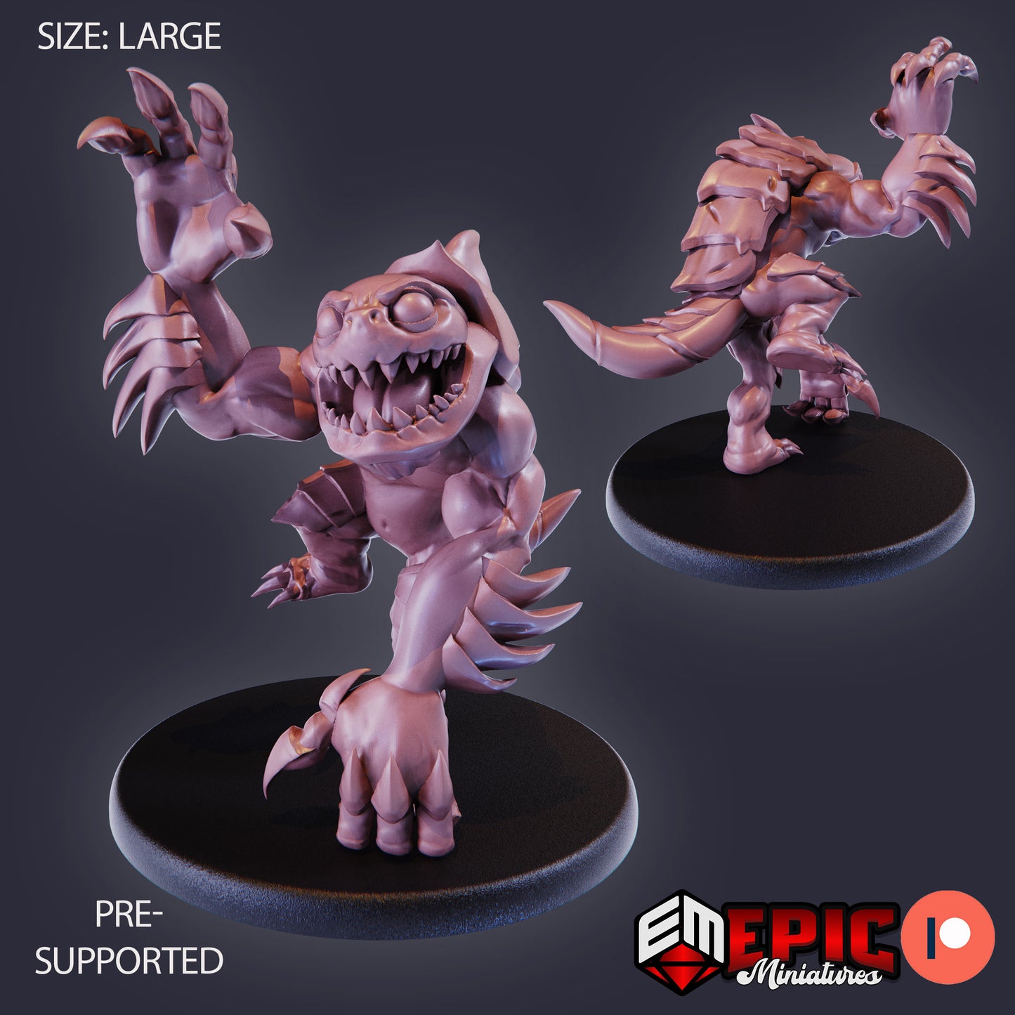 3D Resin Miniature Swamp Abomination - D&D Epic Miniatures