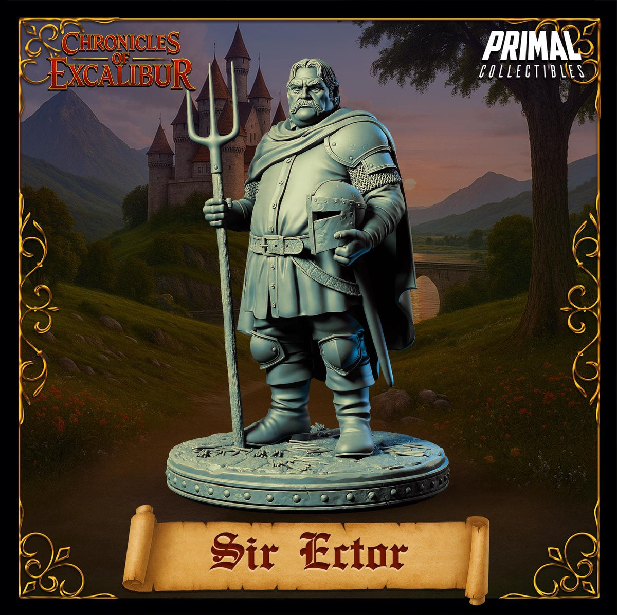 Knight Sir Ector - Chronicles of Excalibur