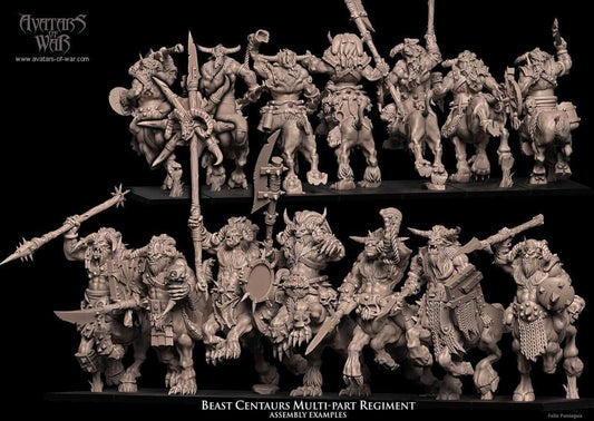 Beast Centaurs Regiment - Avatars of War