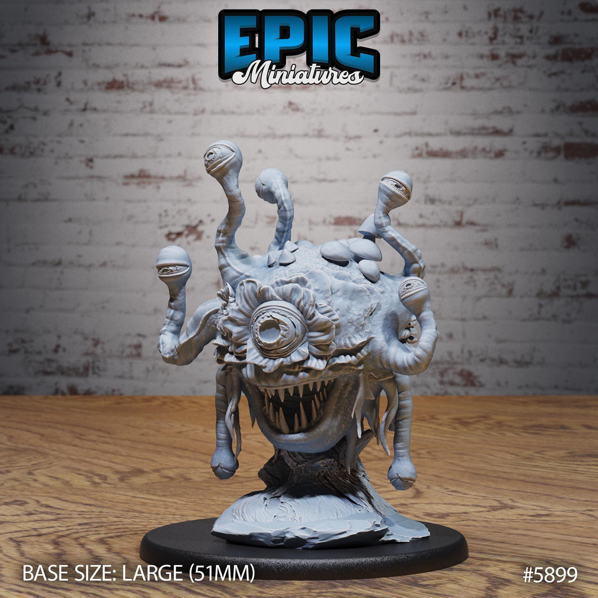 3D Resin Miniature Shroom Doom  - D&D Epic Miniatures