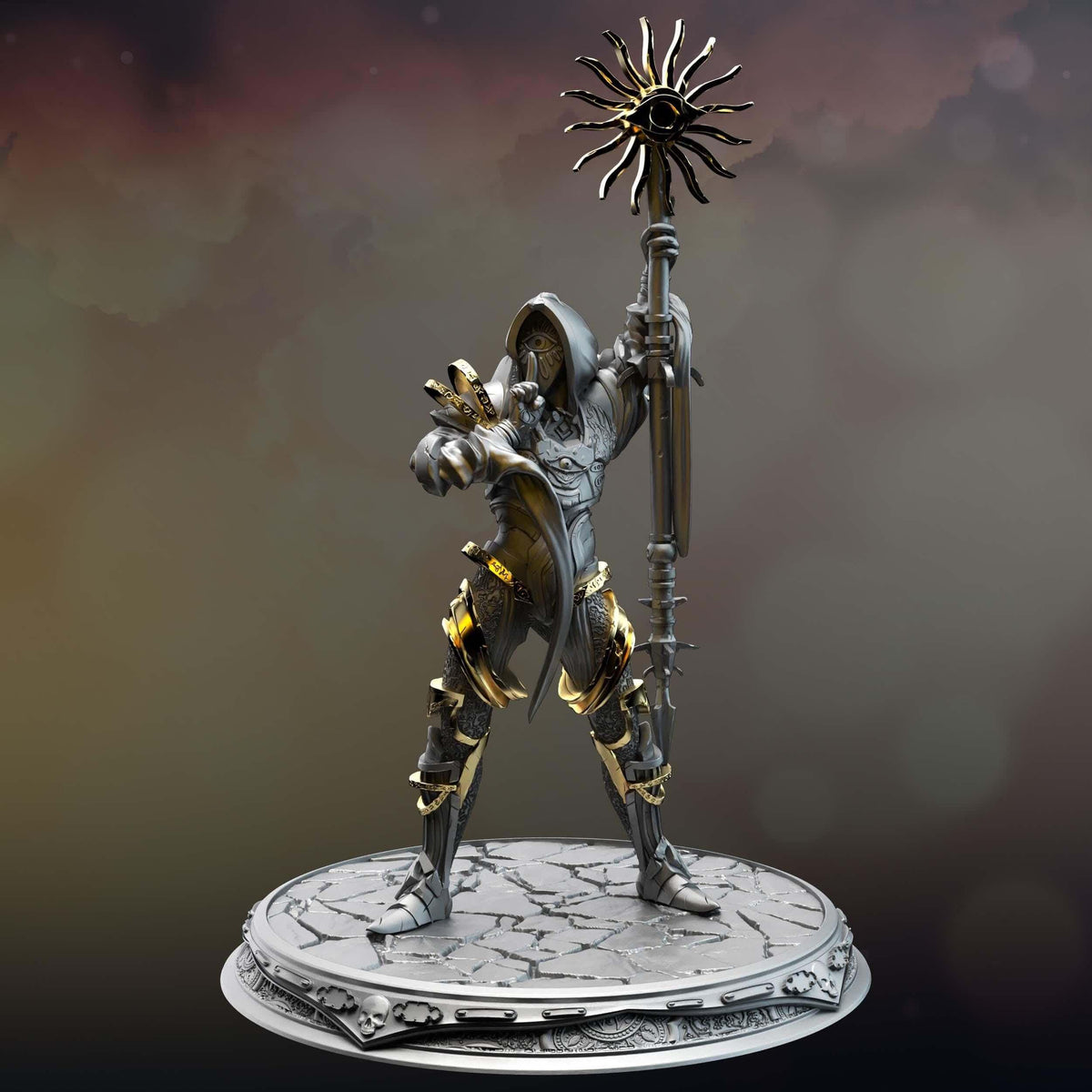 Divine of Secrets - Seroca - 3D Printed Resin RPG/Tabletop/Boardgames Miniature DM Stash