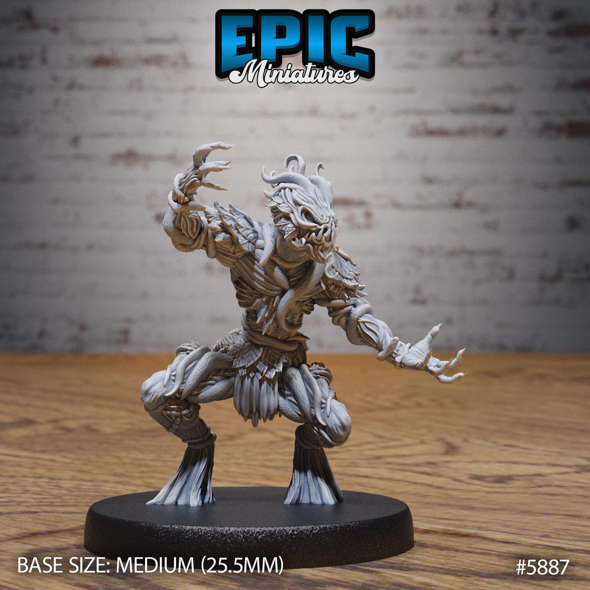 3D Resin Miniature Vine Blight - D&D Epic Miniatures