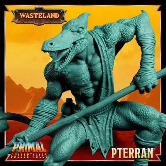 Pterran Wasteland 3D Printed Resin RPG/Tabletop/Boardgames Miniature Primal Collectibles