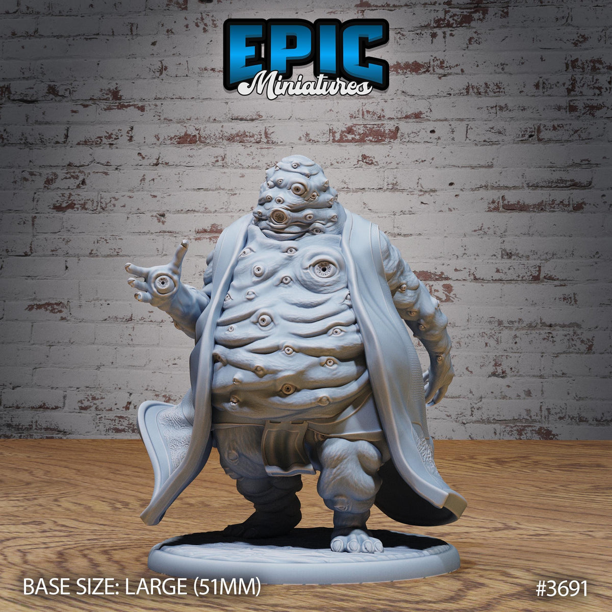 3D Resin Miniature Hyakume Eye Monster - D&D Epic Miniatures