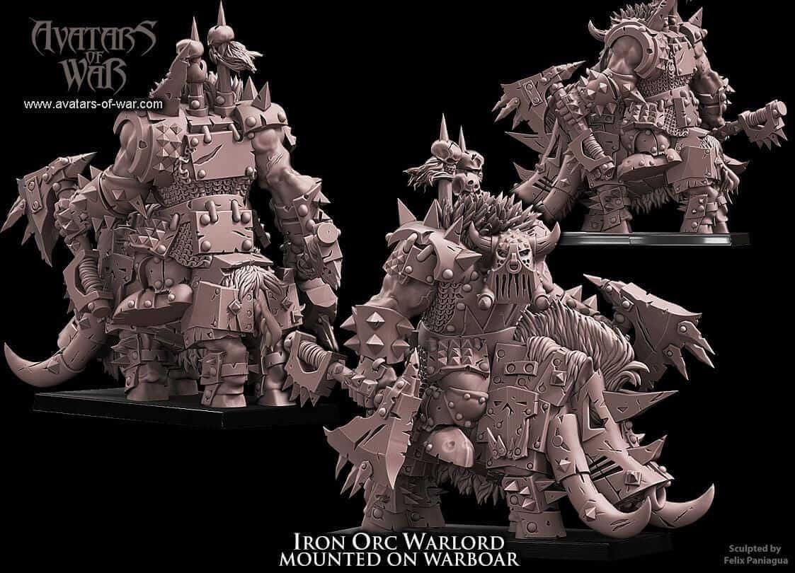 Iron Orc Warlord - Avatars of War