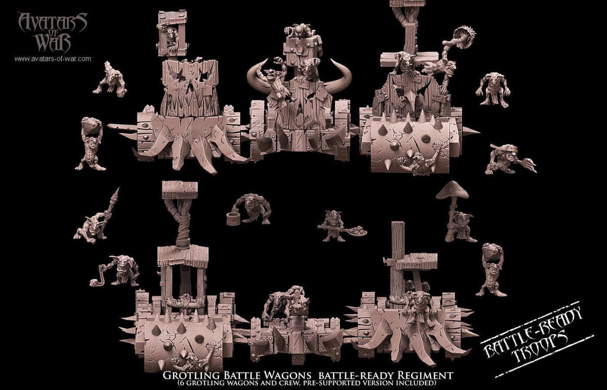 Goblin Battle Wagon - Avatars of War