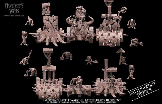 Goblin Battle Wagon - Avatars of War