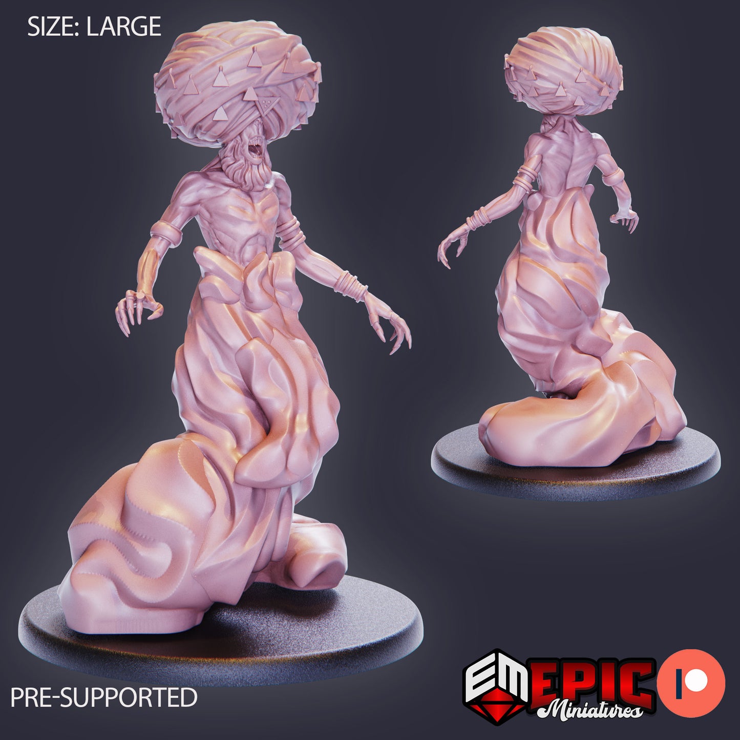 3D Resin Miniature Janni - D&D Epic Miniatures