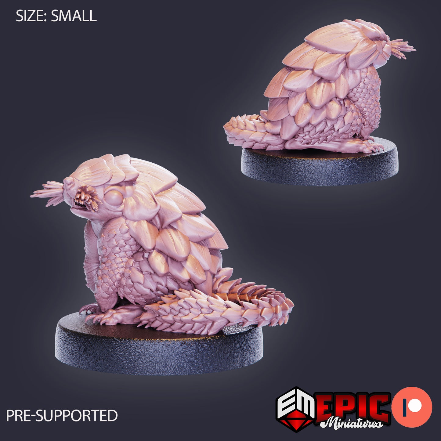 3D Resin Miniature Dune Mouse - D&D Epic Miniatures