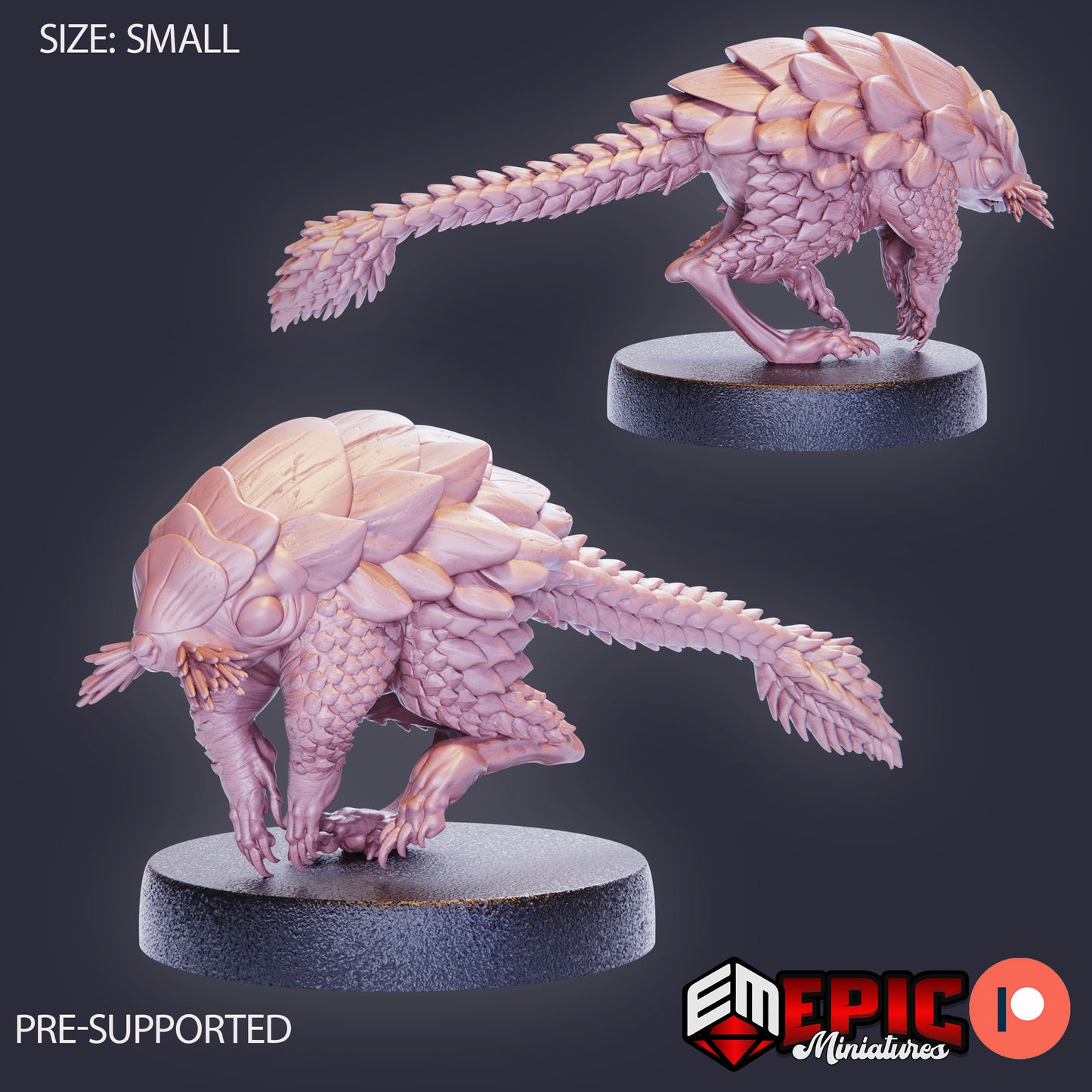 3D Resin Miniature Dune Mouse - D&D Epic Miniatures