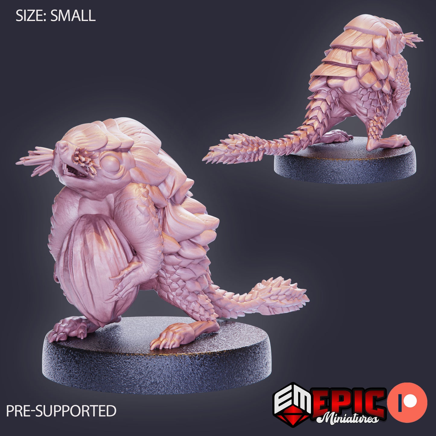 3D Resin Miniature Dune Mouse - D&D Epic Miniatures