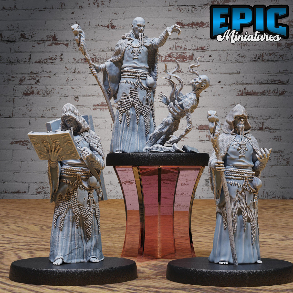 3D Resin Miniature Necronomicon Heir - D&D Epic Miniatures