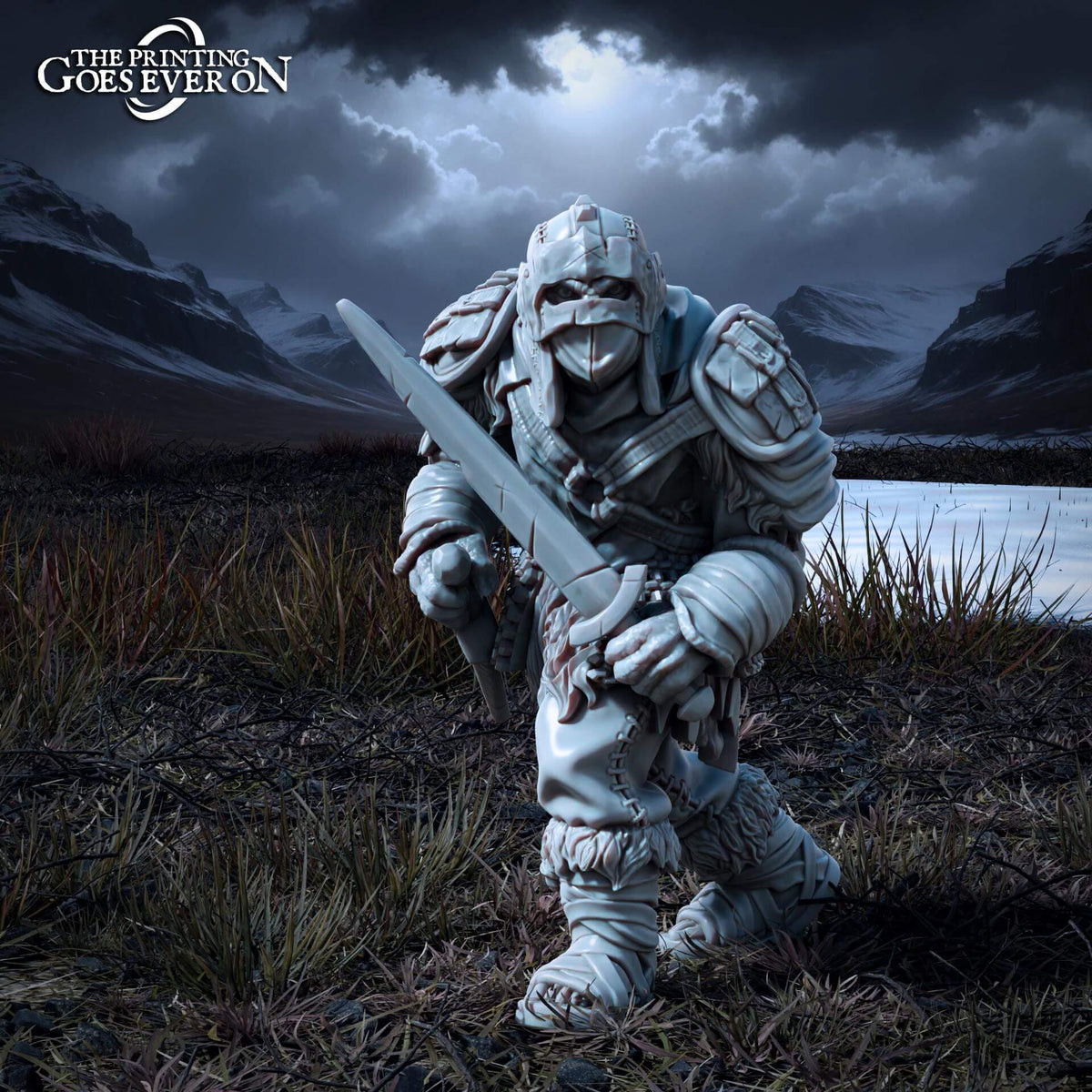 Ironmoor Orc Fighter Tales of the Northern Kingdom - Printing Goes Ever On