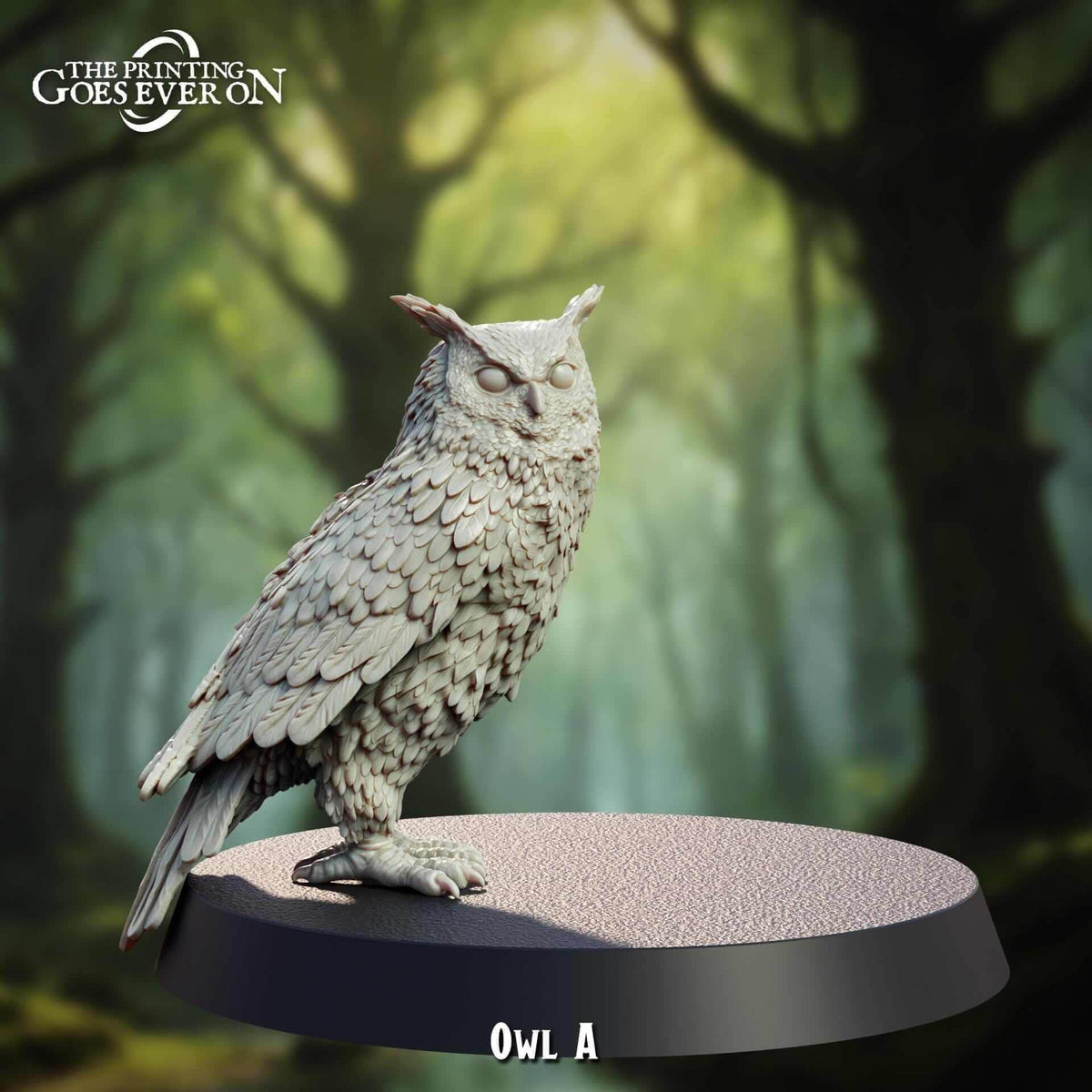Owls - Heart of the Forest - The Printing Goes Ever On
